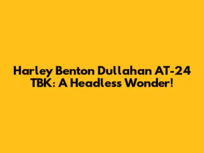 Harley Benton Dullahan AT-24 TBK: A Headless Wonder!